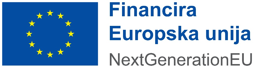 Financira Europska unija – NextGenerationEU